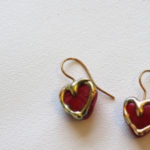 Heart Earrings, Drop Earring, Valentines Day,..