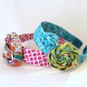 Cotton Fabric Wrapped Head band, Sh..