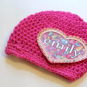 Baby Beanie, Personalized Baby Hat,..