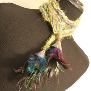 Womens Long Scarf Neck Wrap with Ta..