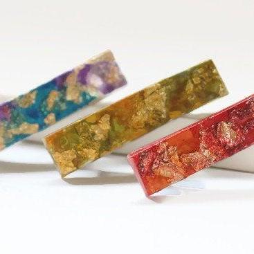 Tie Dye Hair Clips, Small Colorful ..